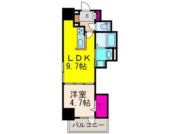 D TOWER城北の物件間取画像